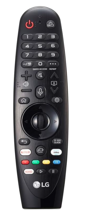 Original LG AN-MR19BA Magic Remote Control for 2019 LG Smart TVs with AI ThinQ, Voice Control & Pointer