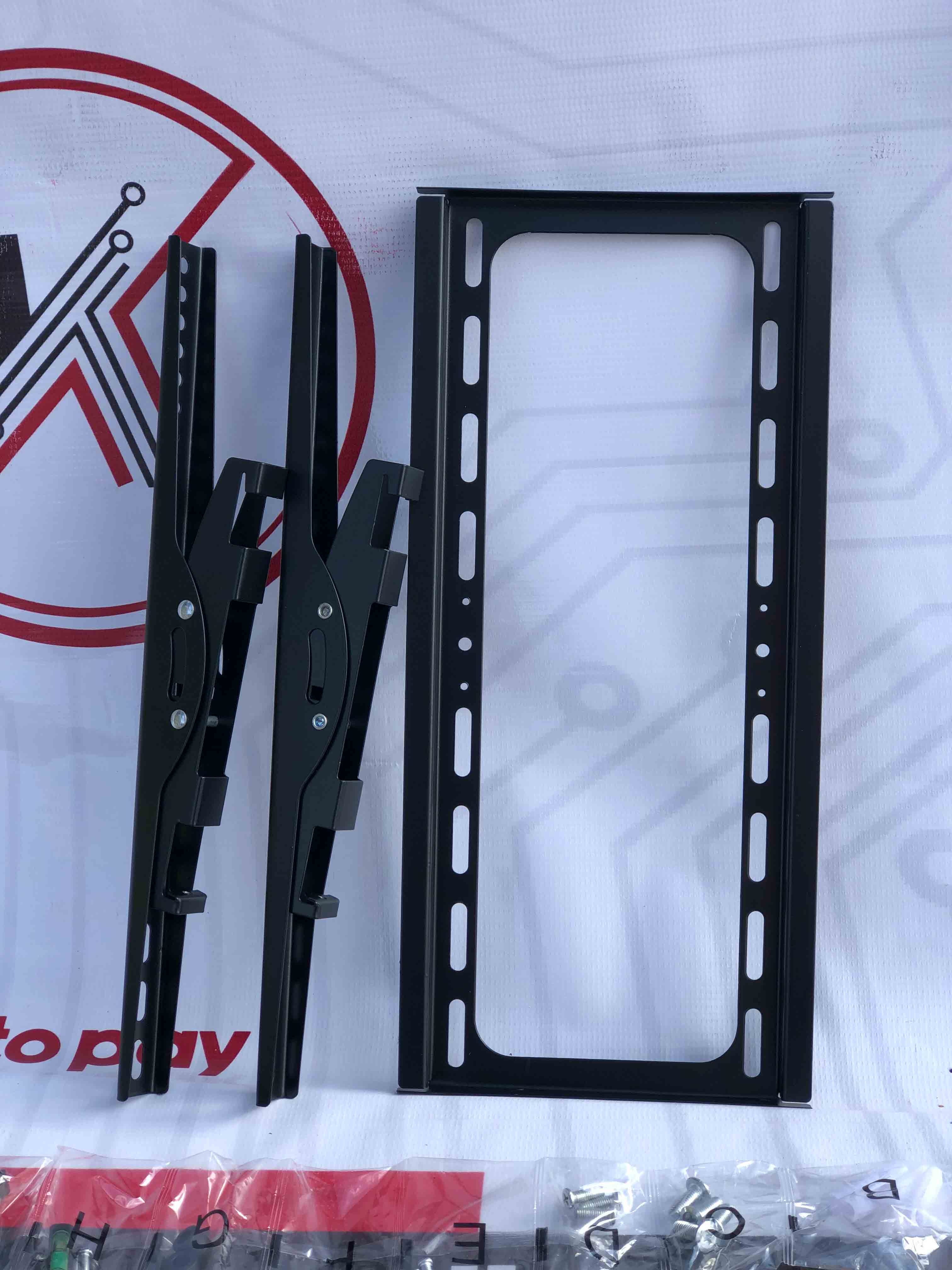 (price depends on size) Tilting TV Wall Mount Bracket for 24-65 Inch LED LCD OLED TVs – Low Profile VESA 400x400mm, 115 lbs Capacity