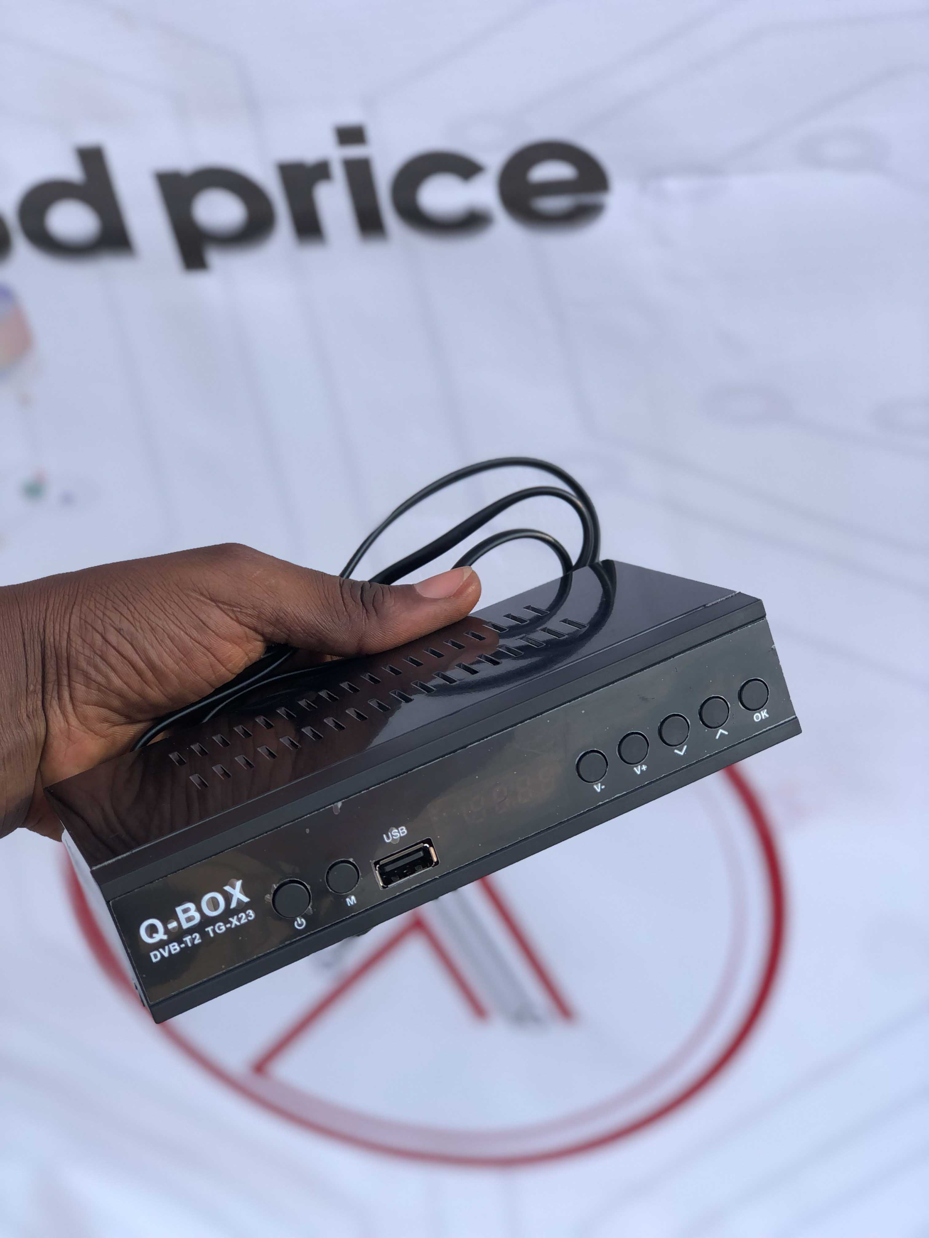 Q Box Free-to-Air (FTA) Digital TV Decoder – Free Local Channels Receiver