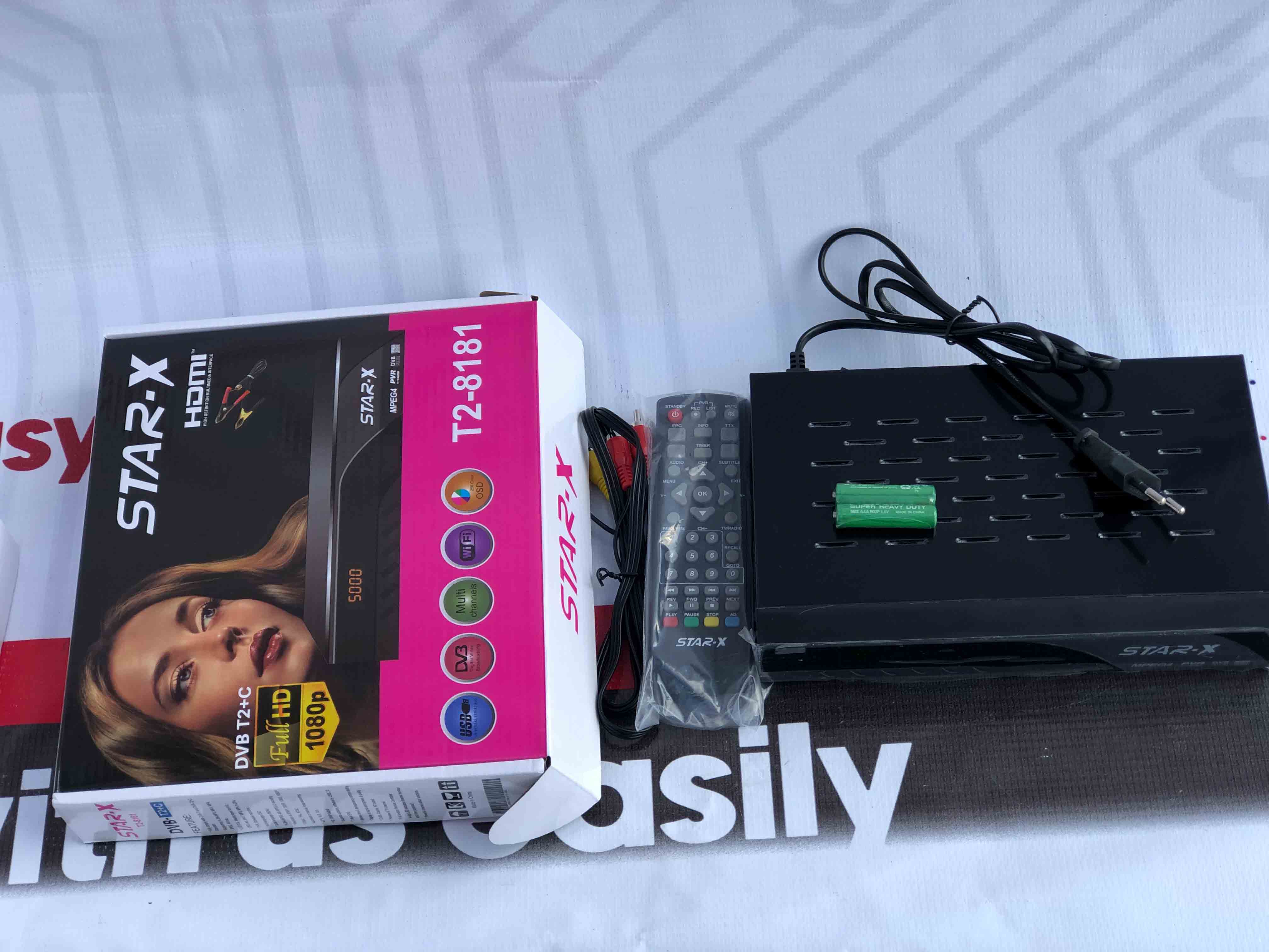 Star X Free-to-Air (FTA) Digital TV Decoder – Free Local Channels Receiver