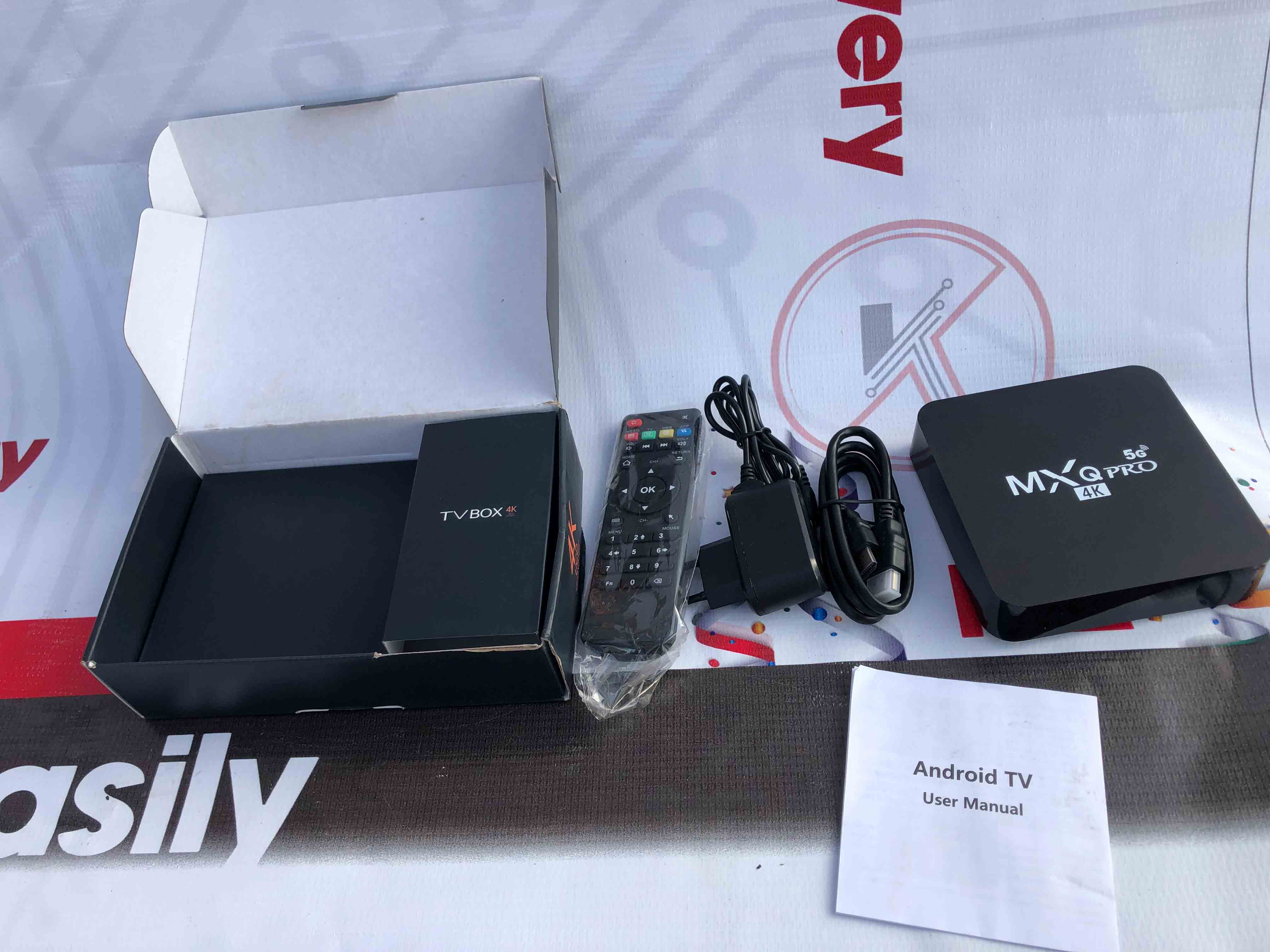 Android TV 4K UHD Streaming Device with Voice Remote Control Google Assistant & High Speed HDMI Cable (100026240) Black
