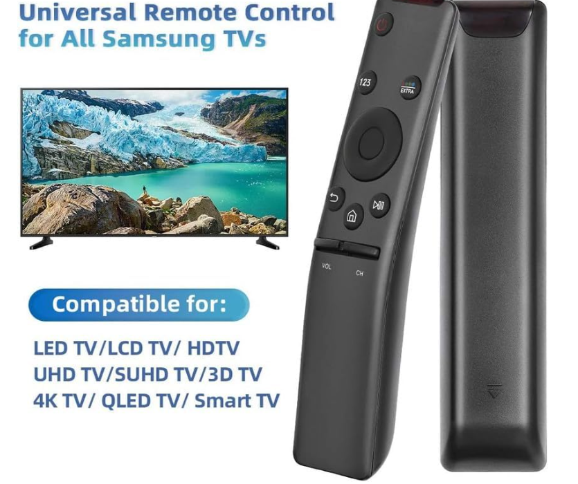 Remote Control for Samsung UN55MU650DF UN55MU650DFXZA UN55MU7000F UN55MU7000FXZA UN55MU700D UN55MU700DFXZA UN55MU850DFXZA UN55MU6300FXZC 4K Ultra HD Smart LED TV Brand: KRPTQJoo