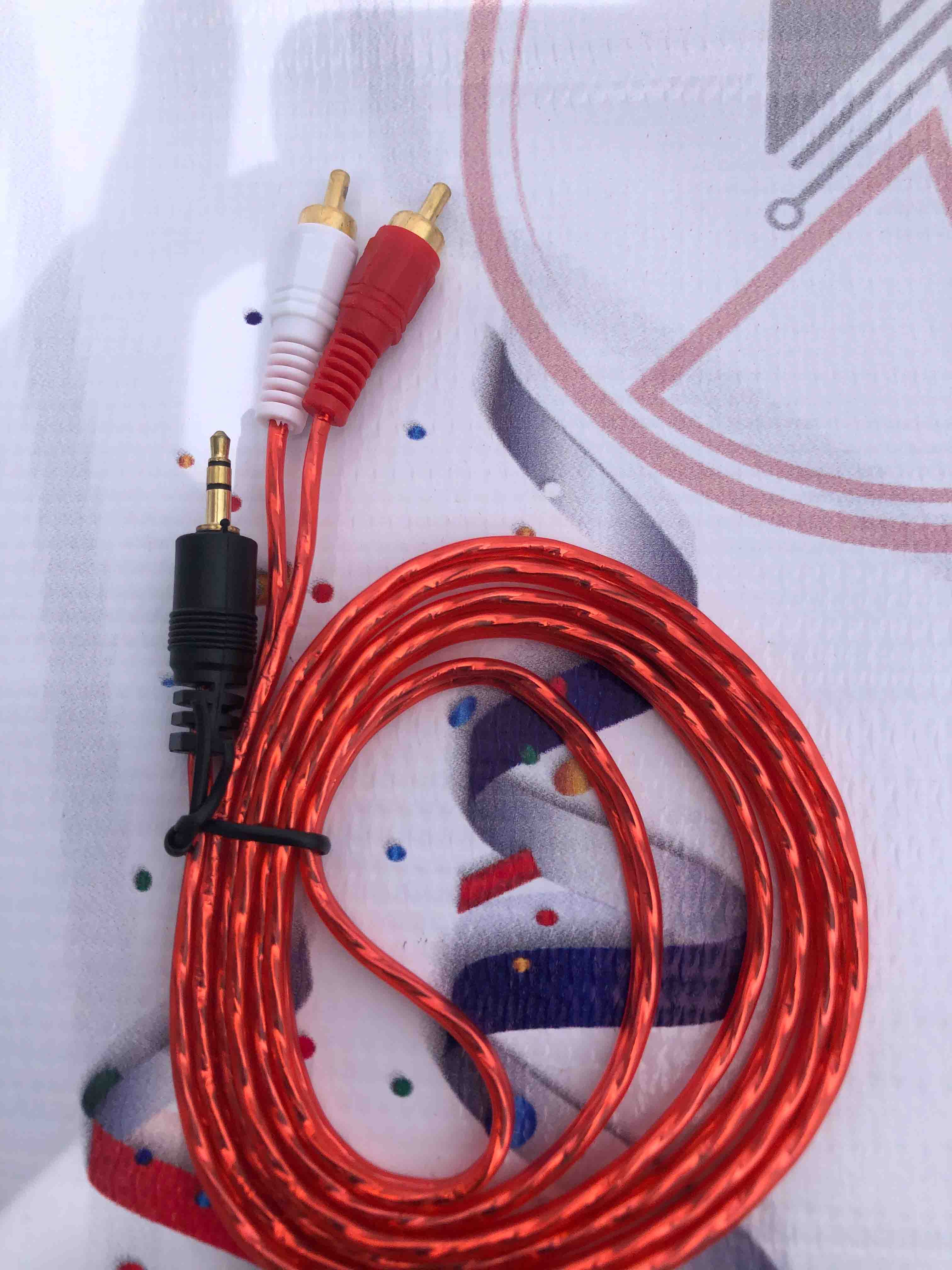 3 RCA Composite AV Cable – Red, White & Yellow Audio Video Cable for TV, DVD Player, Game Console, Set-Top Box & Home Theater (Price Depends on Length)