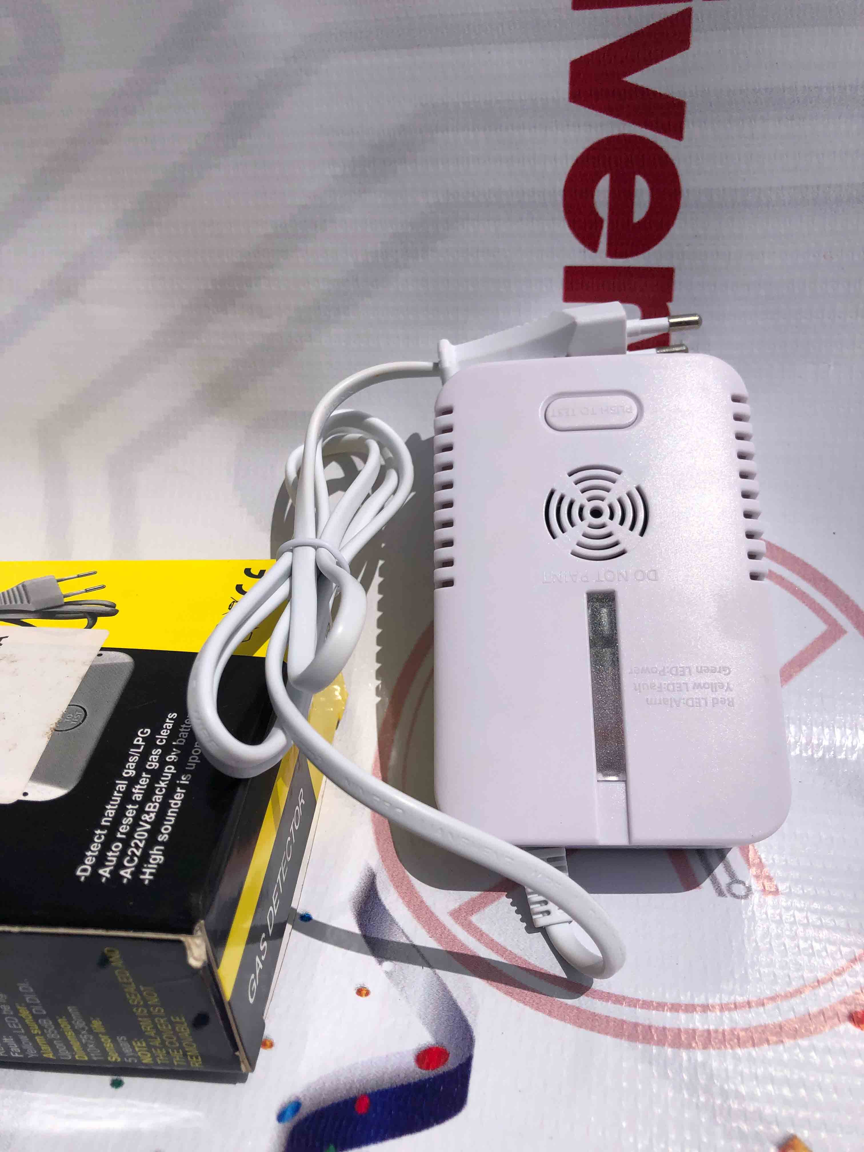 Gas Detector Sensor, Portable Gas Leak Alarm Detector for LPG, Natural Gas & Combustible Gas Detection