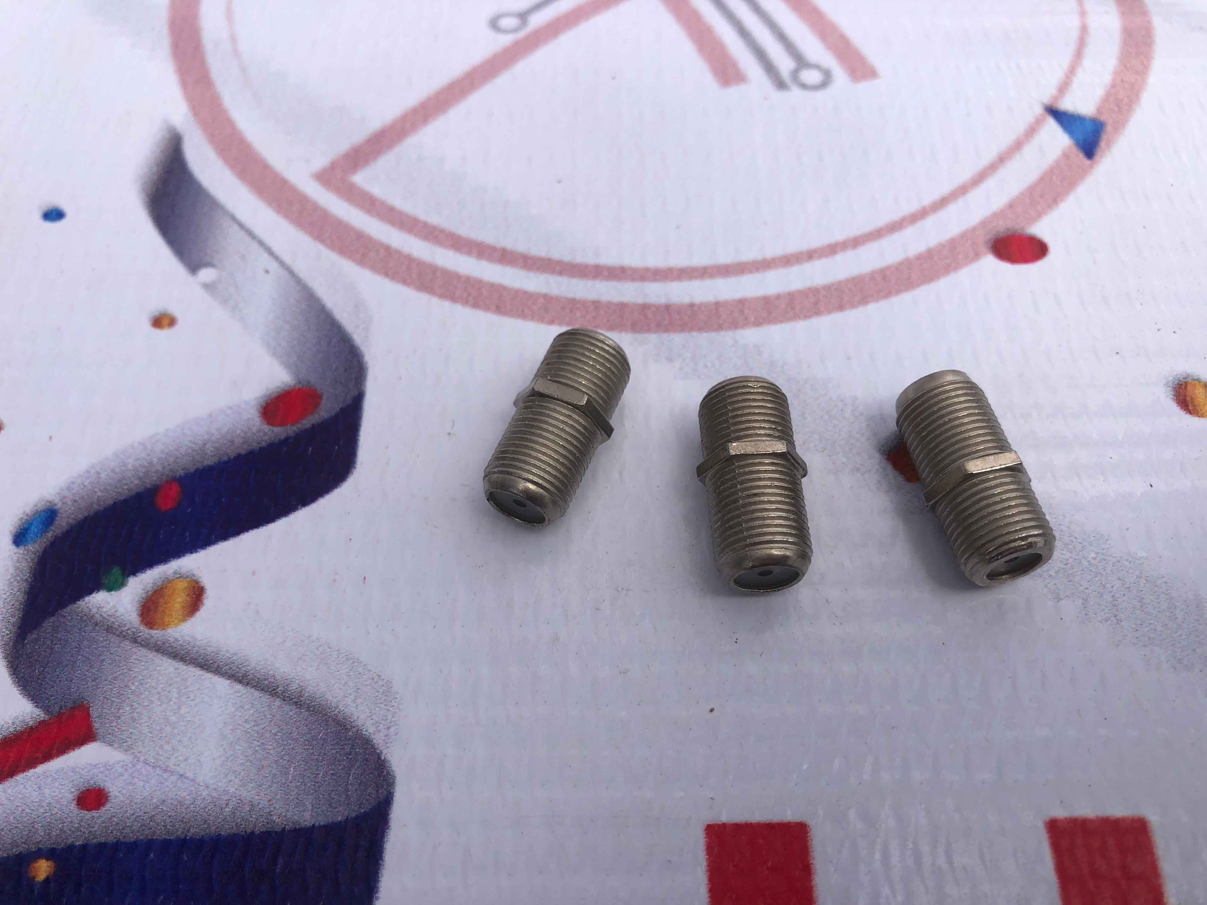 TV Antenna Connector Set, Universal Coaxial Connectors & Adapters for Digital TV Antenna Cable Installation