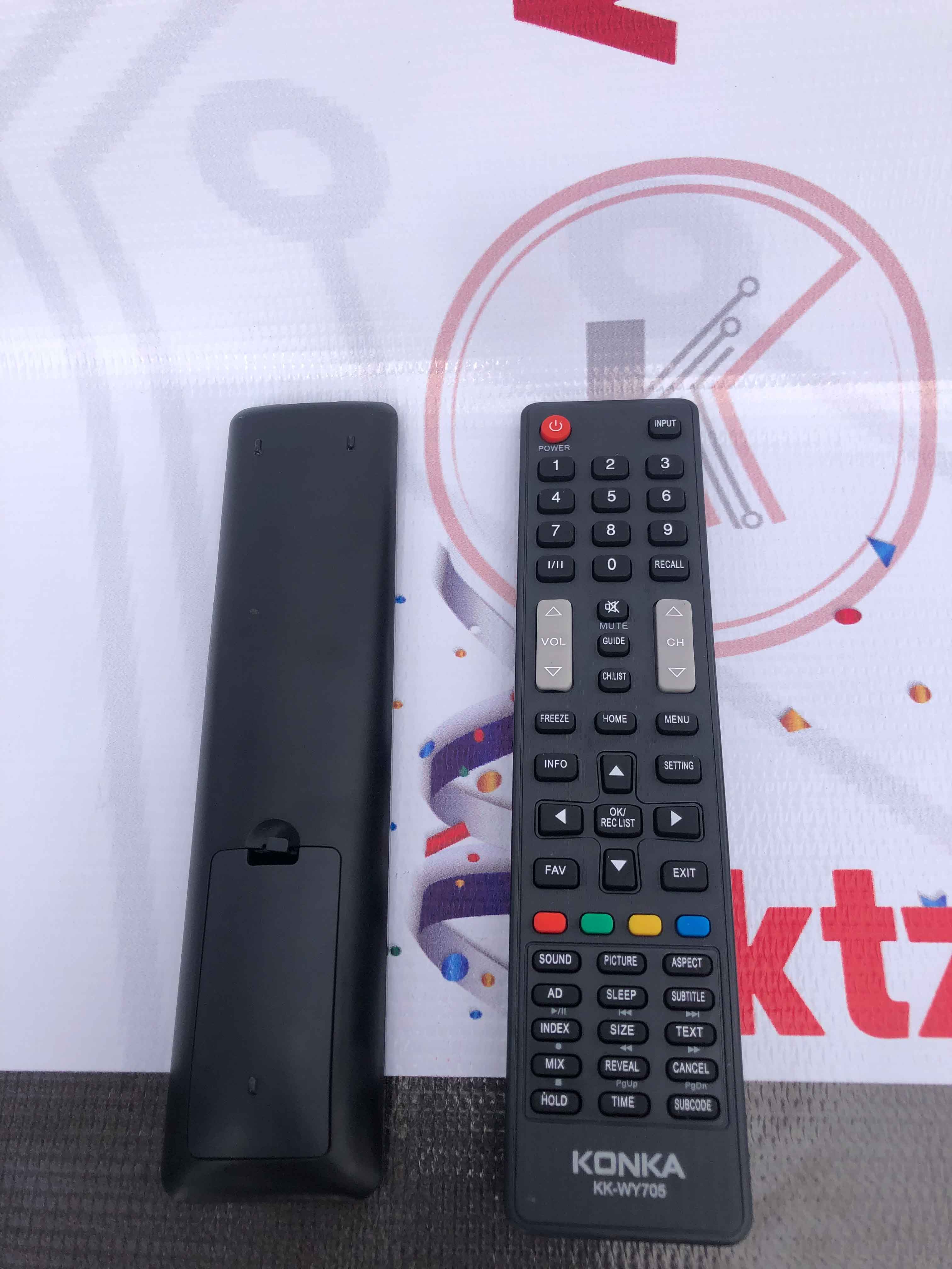 KONKA KK-WY705 TV Remote Control Replacement for KONKA LED, LCD & Smart TVs