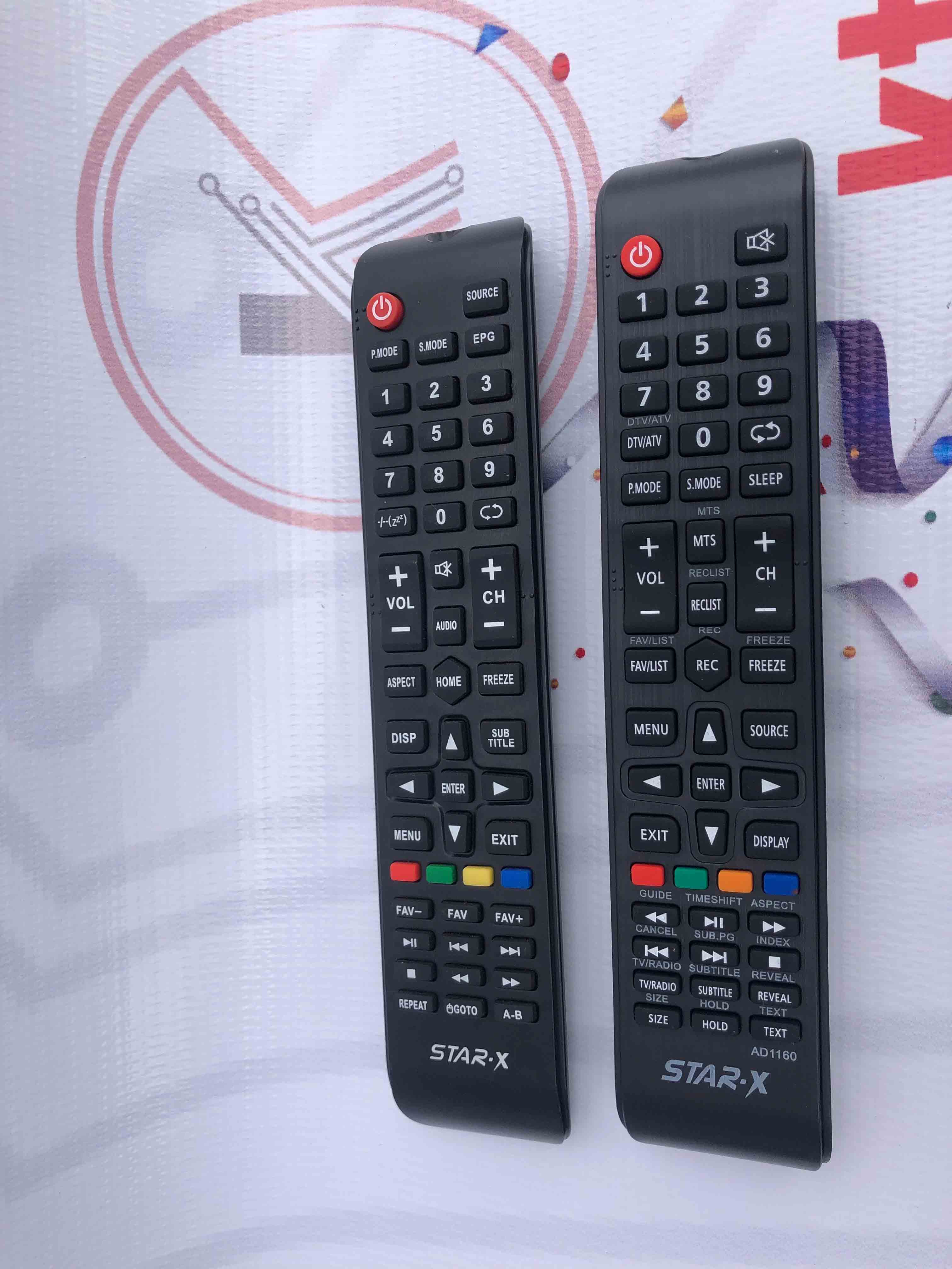 Replacement Remote Control for Star X LED & Smart TVs