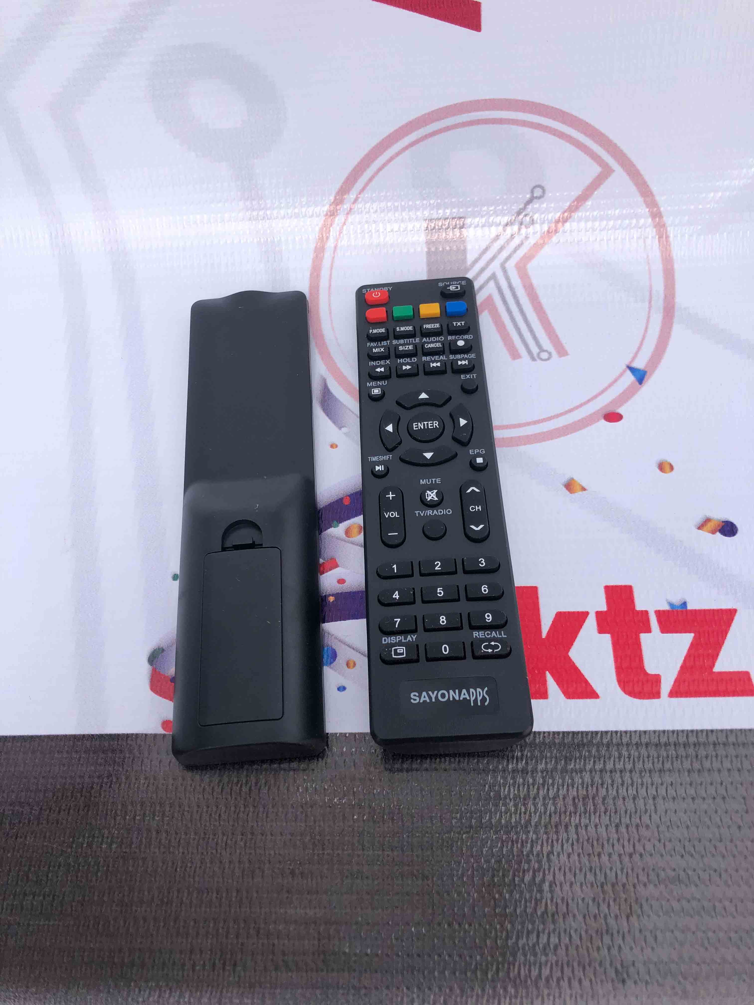 Sayona Apps TV Replacement Remote Control for Sayona Smart LED TVs