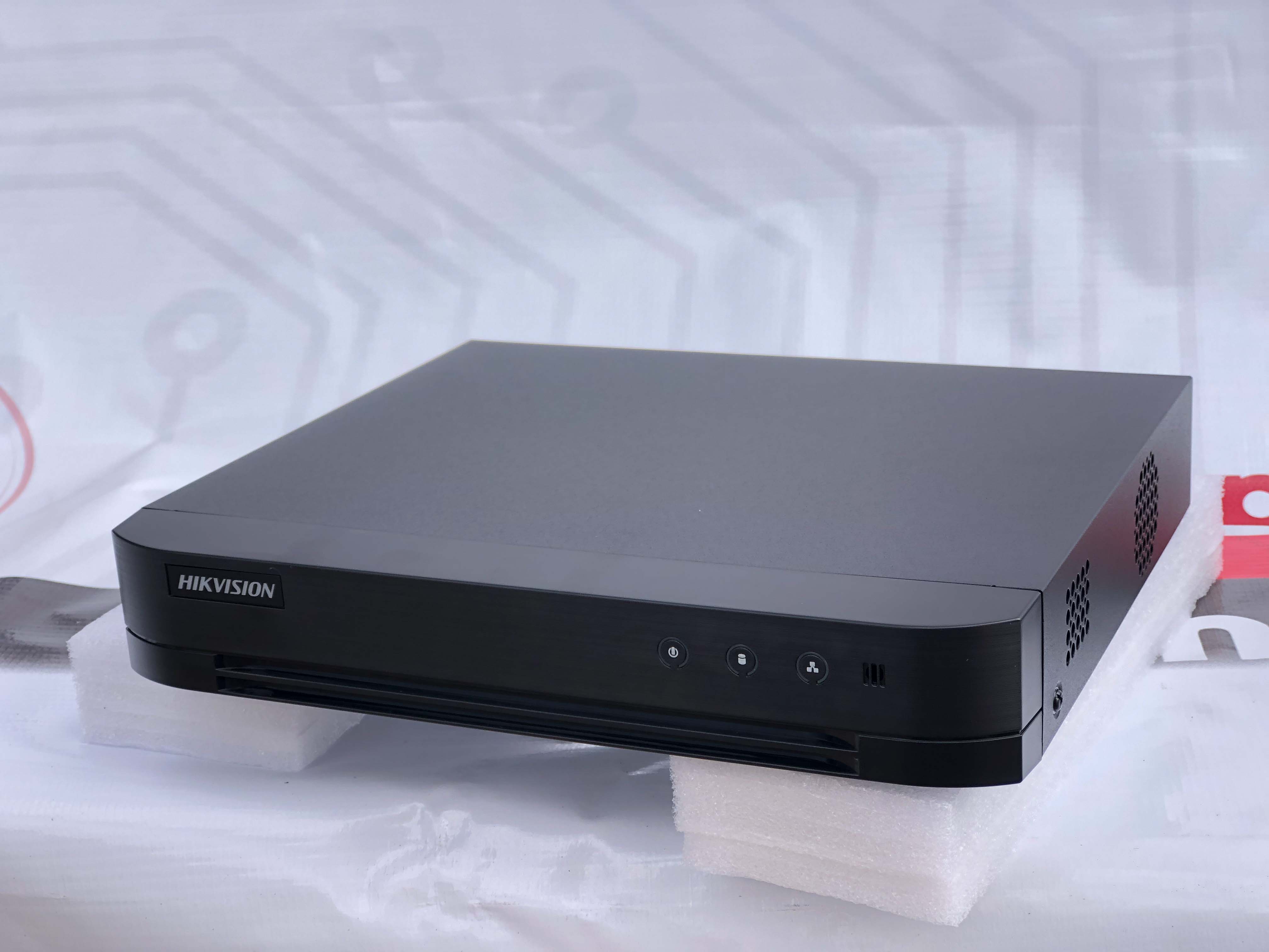 HIKVISION DS-7204HGHI-M1/T 4-Channel 1080p Lite DVR – H.265 Pro+ | Hybrid CCTV Recorder | Motion Detection 2.0
