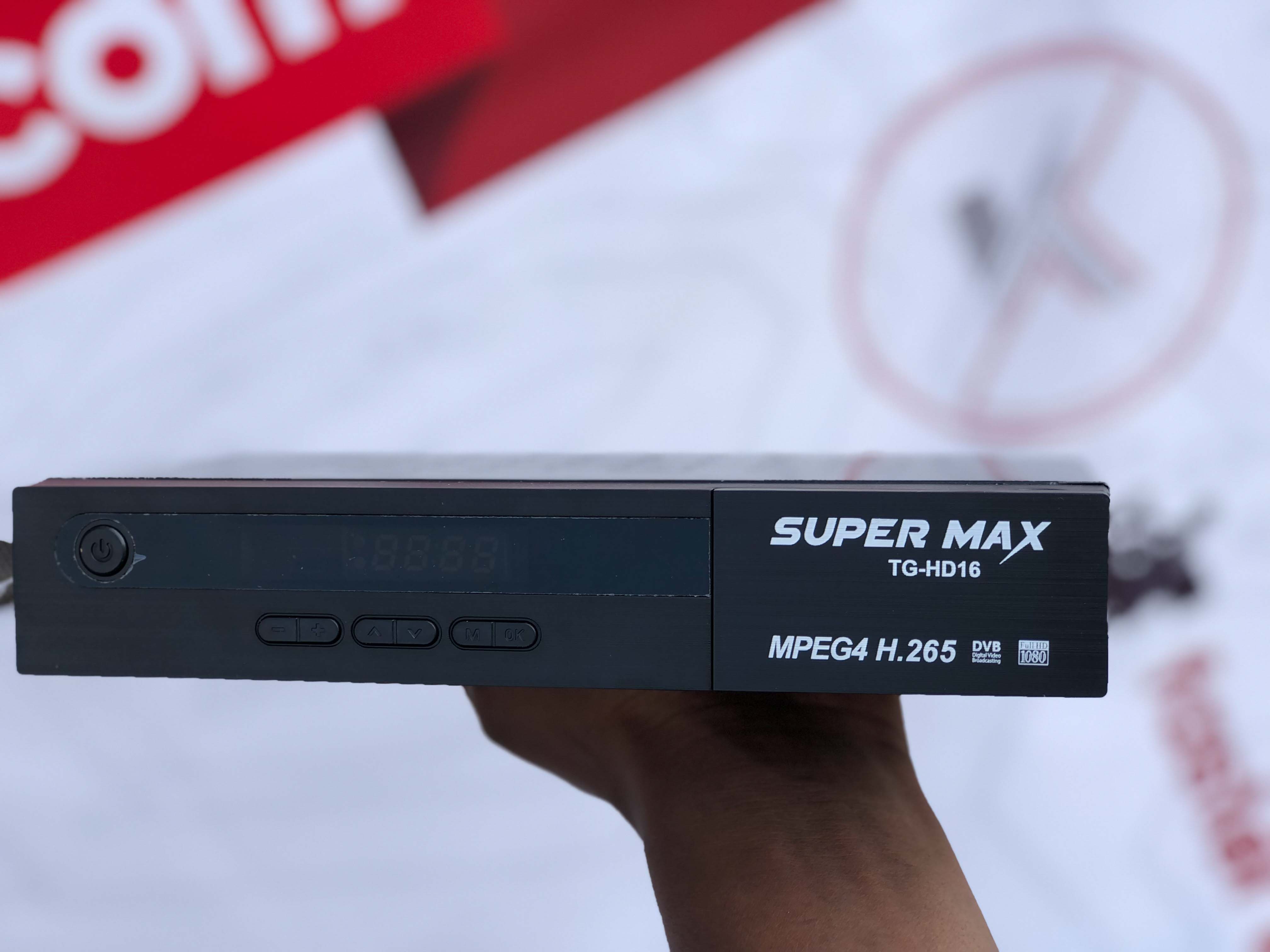 Super Max Free-to-Air (FTA) Digital TV Decoder – Free Local Channels Receiver