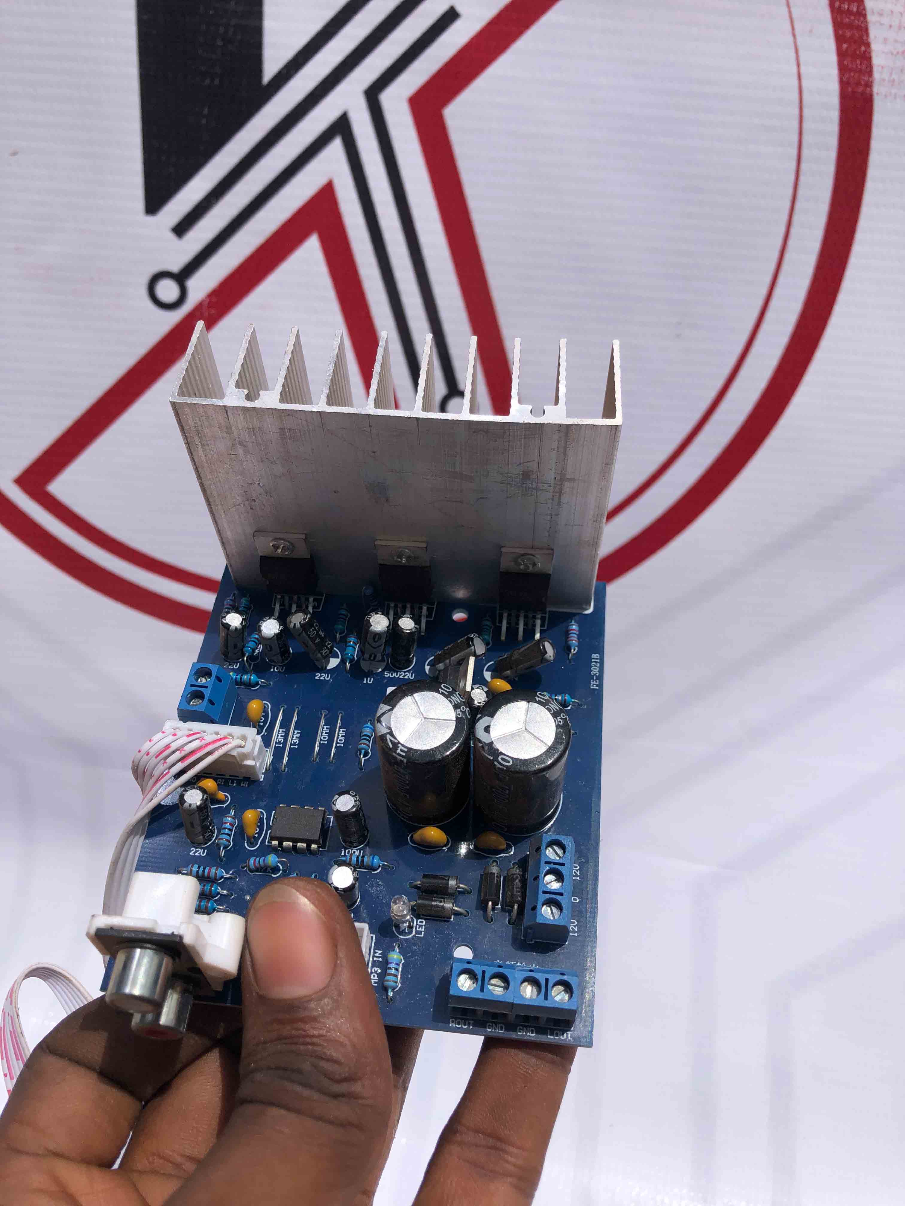 Amplifier Board Audio Power Module, DIY Stereo Amplifier Circuit Board for Speaker Upgrade & Sound System Repair