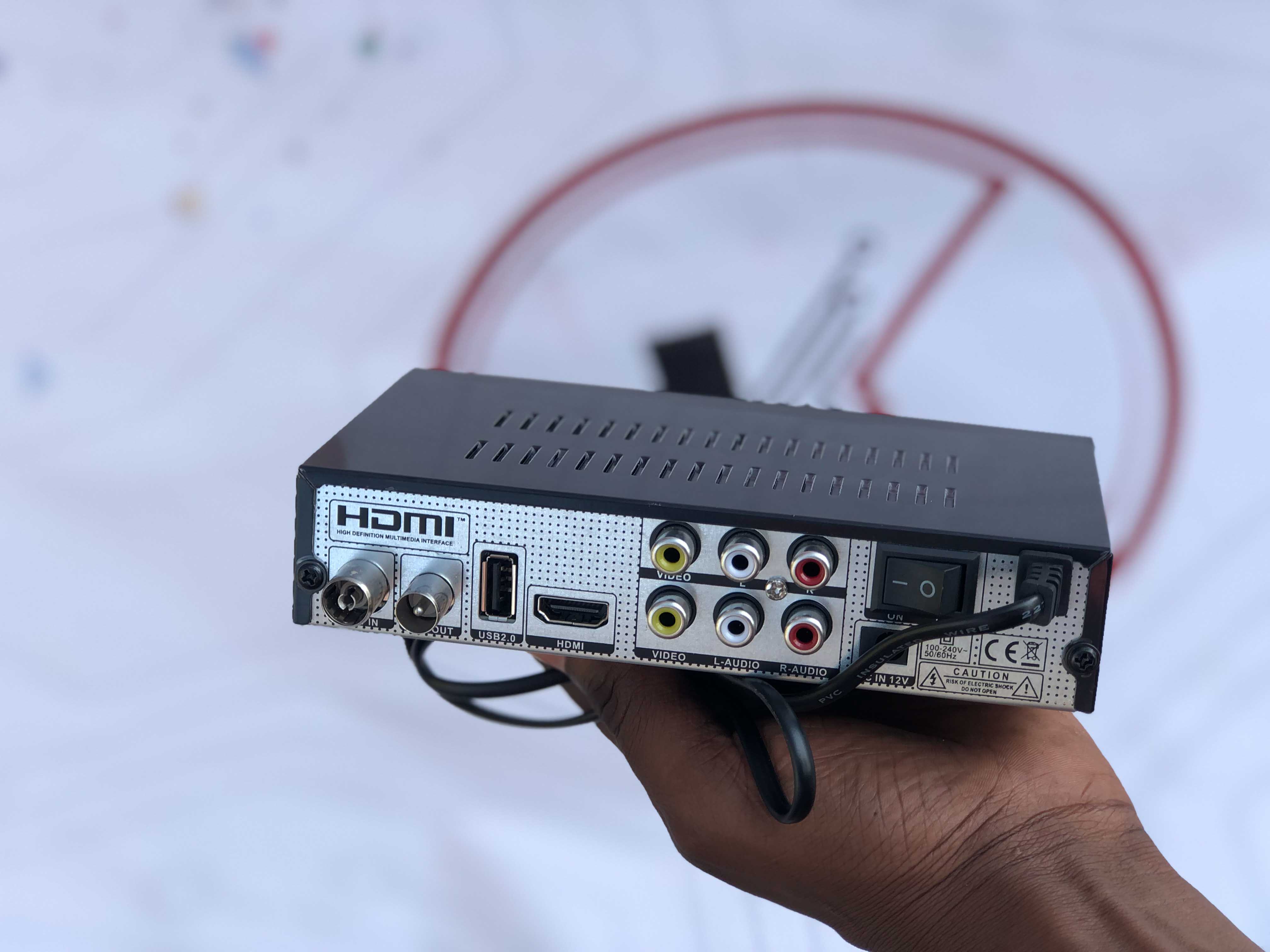 Q Box Free-to-Air (FTA) Digital TV Decoder – Free Local Channels Receiver