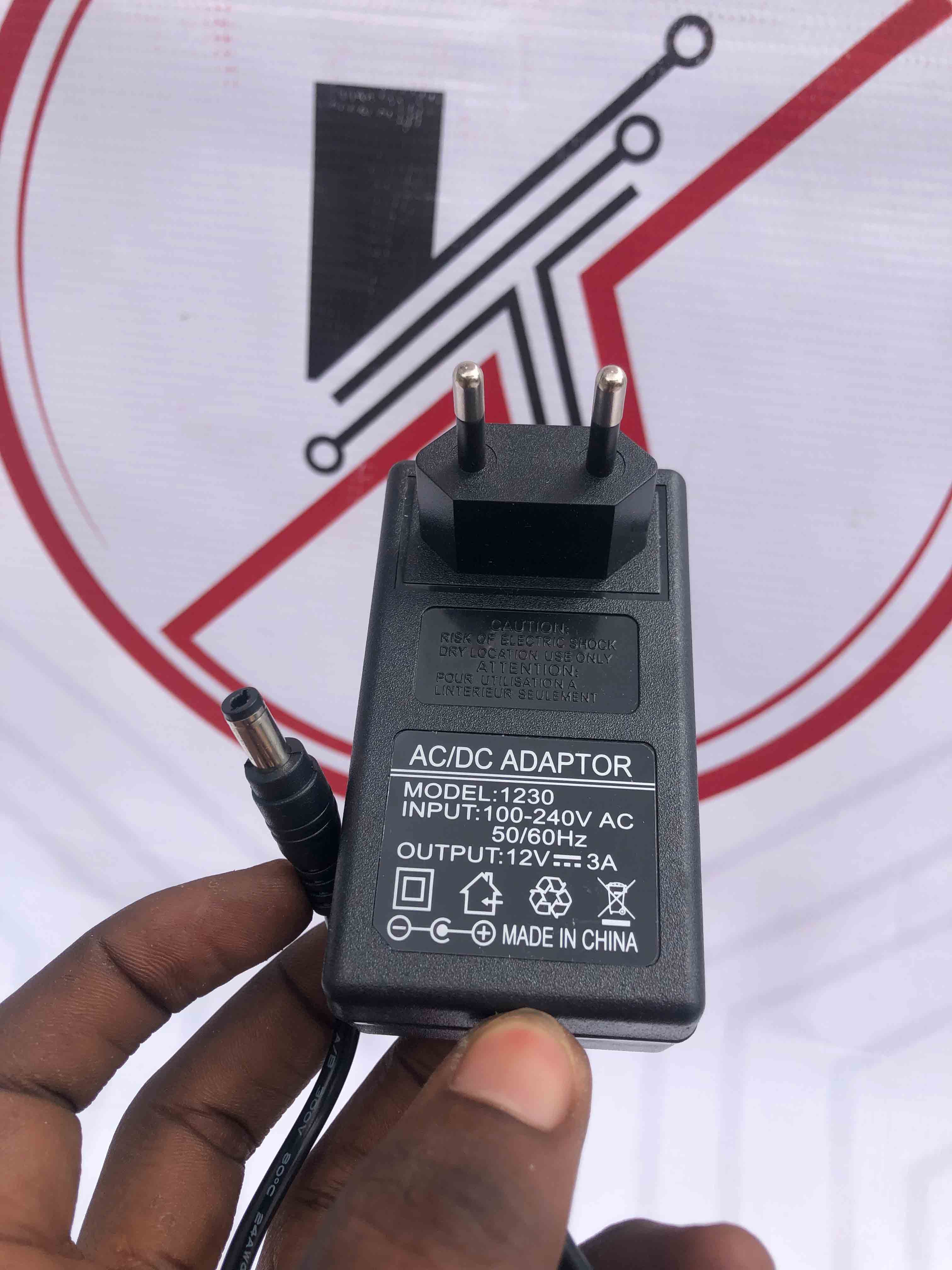 12V 1A,2A,3A,5A,6A Power Supply Adapter, Waysse  12W AC DC Adapter,12W AC Switching Adapter Slim Design DC 12V Power Cord for CCTV Camera, LED Strip Light, Routers, Speakers, Home Appliances, decodaire,Scanner