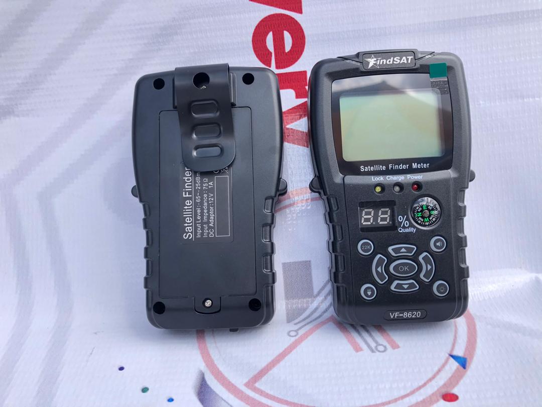 Satellite Finder, VF-8620 HD Digital Satellite TV Finder Meter Support DVB-S/DVB S2/MPEG2 Sat Finder Meter For Satellite TV Receiver Tuner