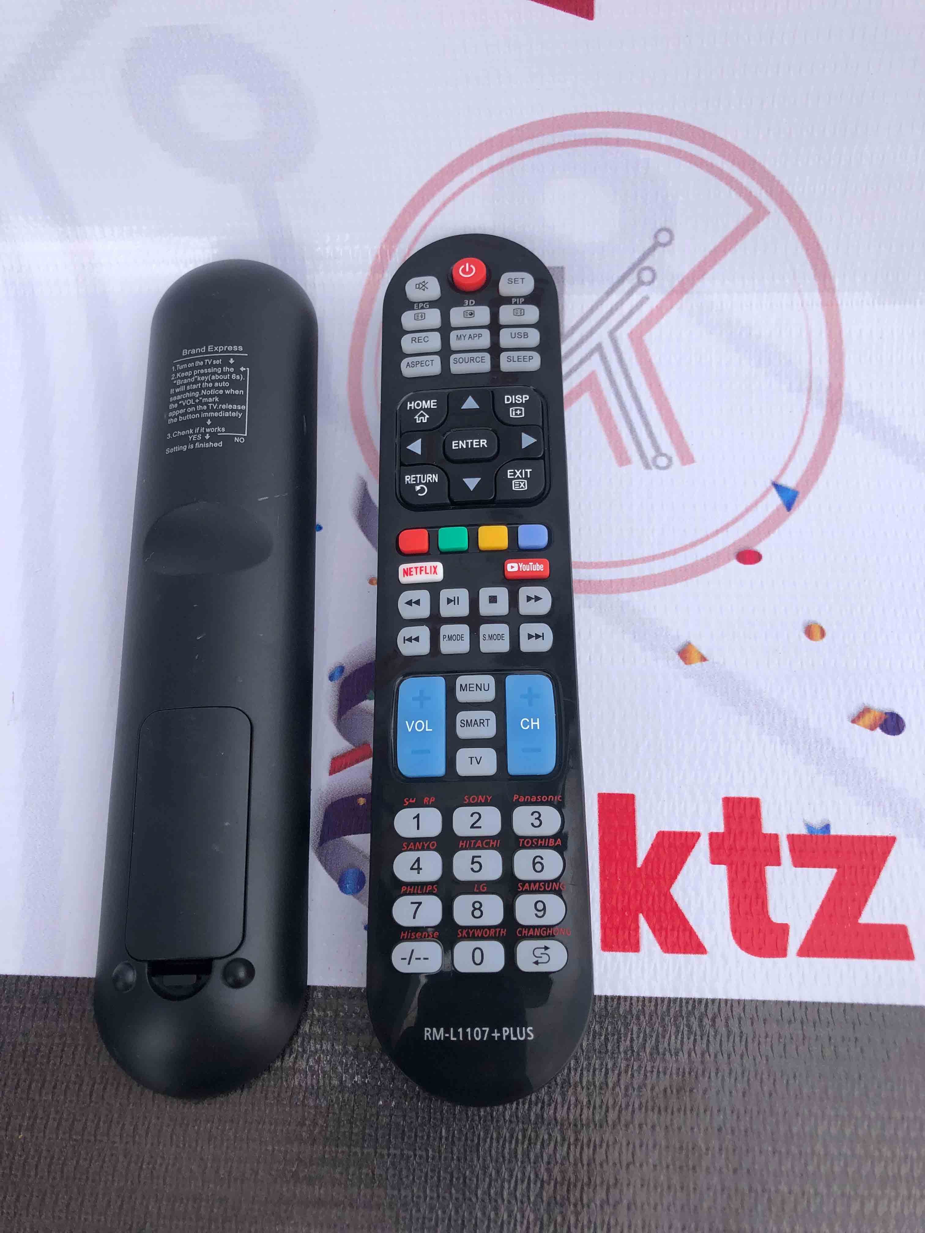 Universal TV Remote Control – Compatible with All Major TV Brands