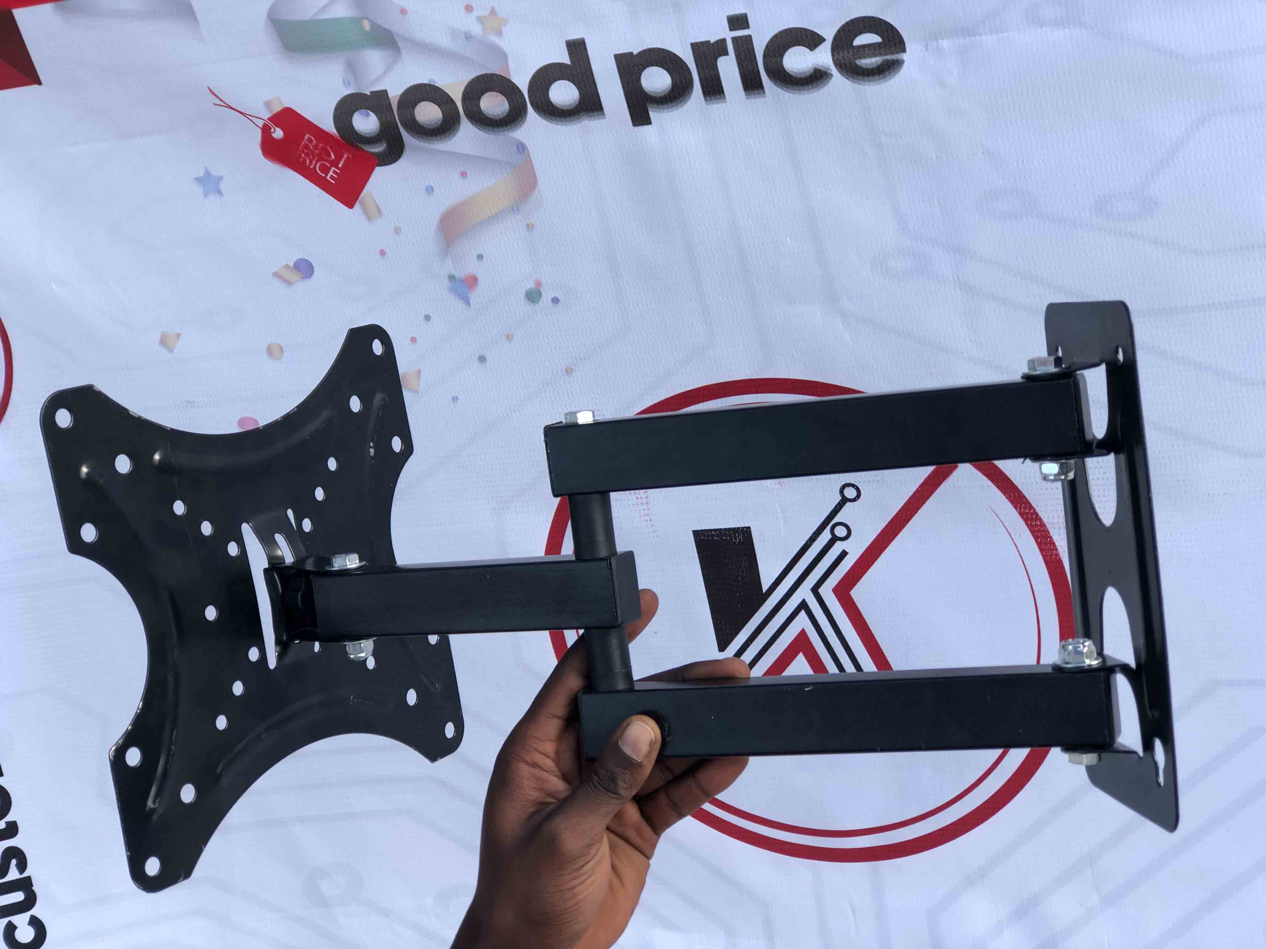 TV Wall Mount Bracket for 32-70 Inch TVs – Full Motion Swivel & Tilt | Multiple Sizes Available (Price Depends on Size)