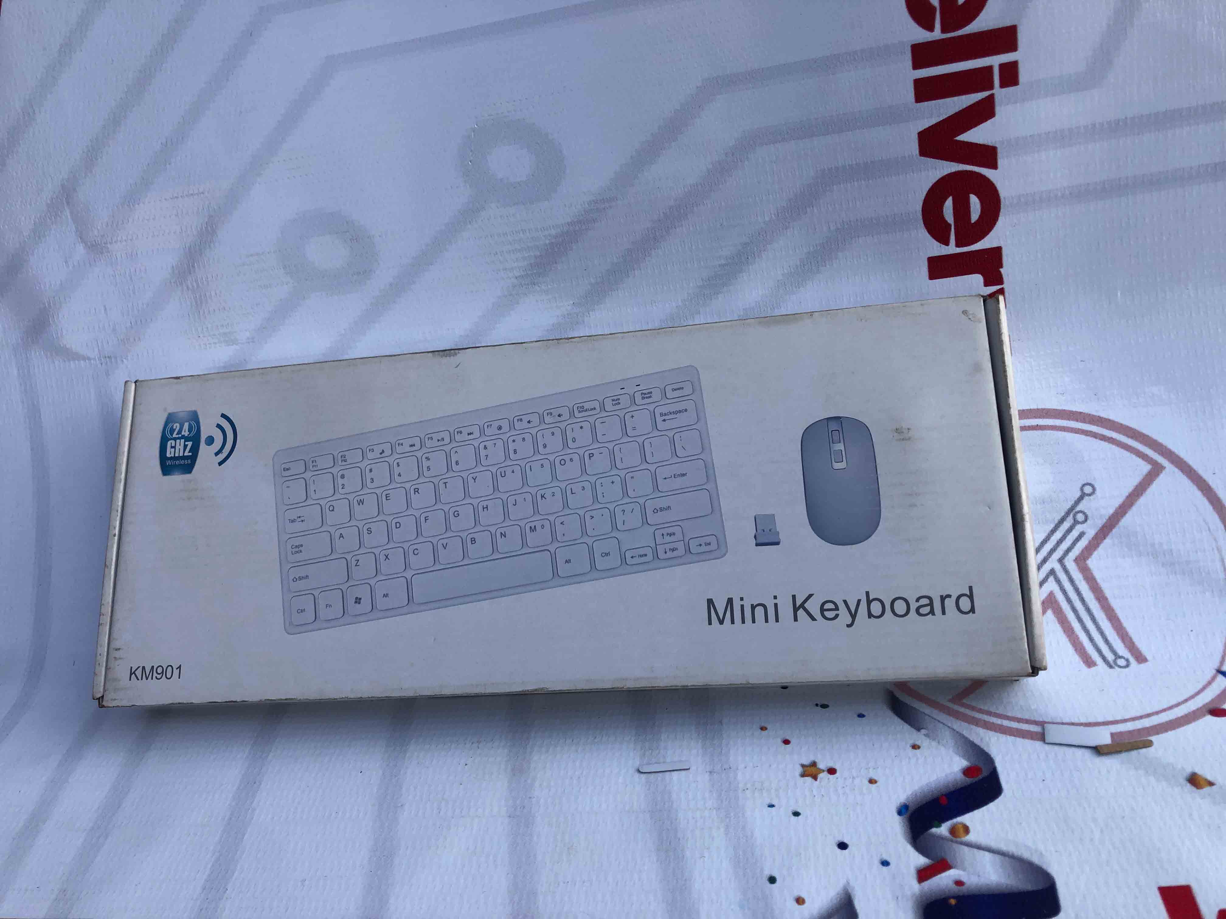 HP Wireless Keyboard and Mouse Combo Black, Slim Quiet Keyboard with Silent Keys & Optical Mouse, USB Receiver for PC Laptop