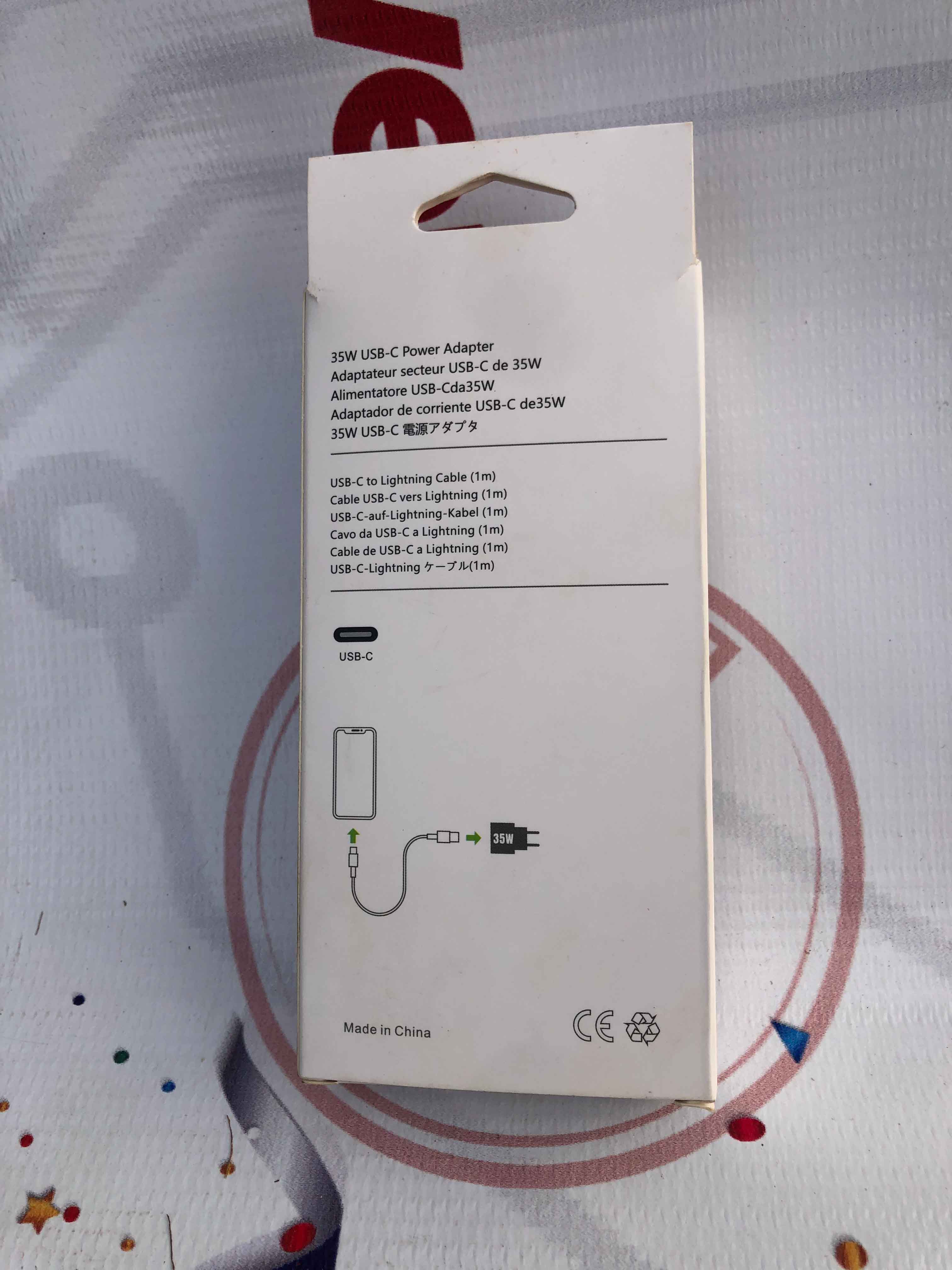 iPhone Charger Fast Charging 65W Type C Wall Charger Block with  USB C to Lightning Cable for iPhone