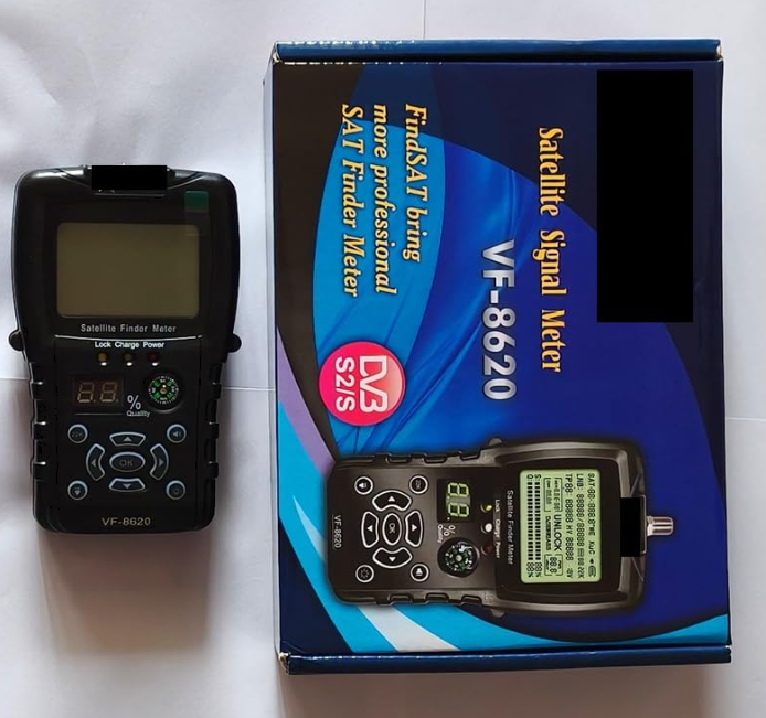 Satellite Finder, VF-8620 HD Digital Satellite TV Finder Meter Support DVB-S/DVB S2/MPEG2 Sat Finder Meter For Satellite TV Receiver Tuner