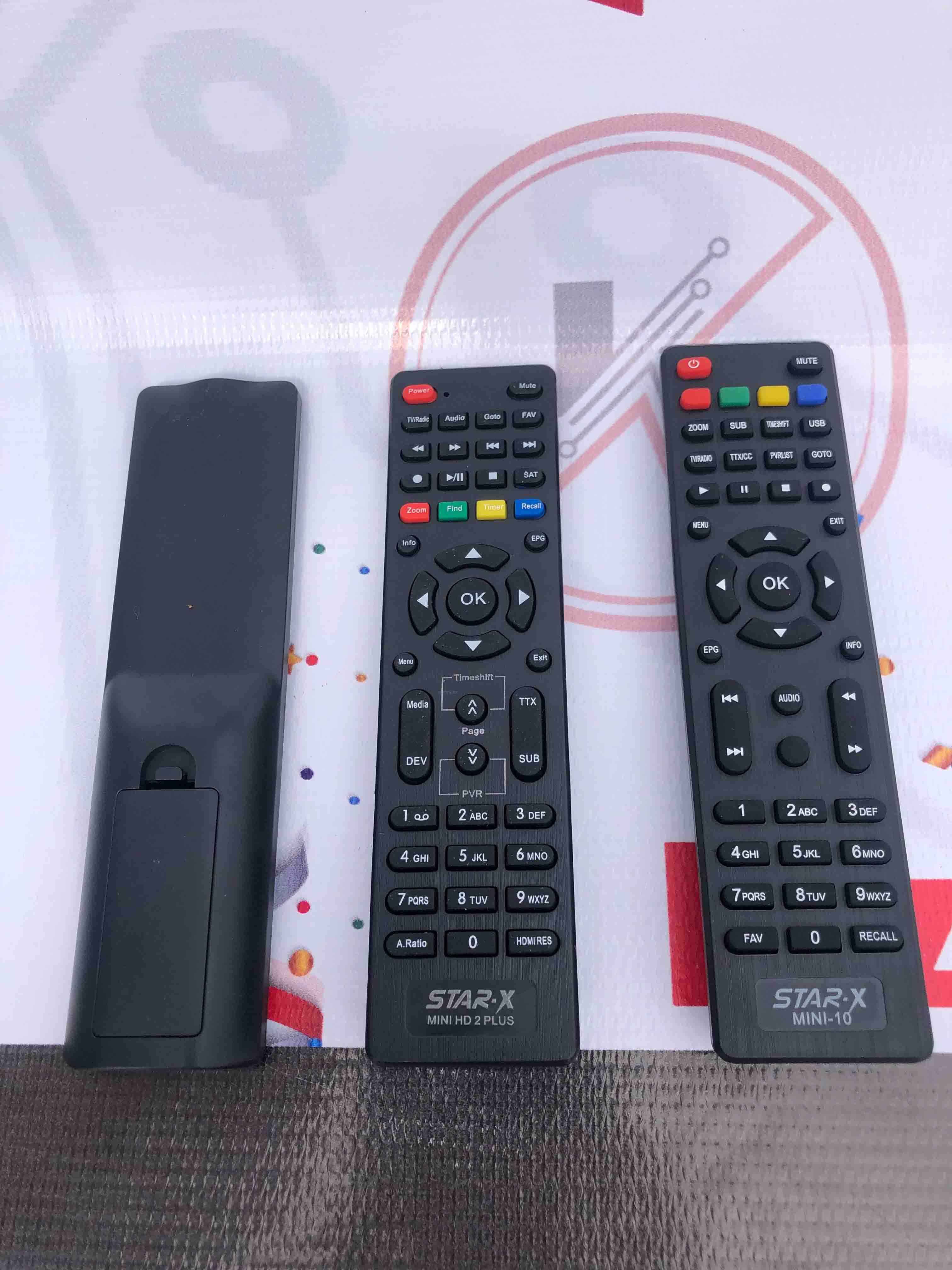 Star X Decoder Remote Control Replacement for Star X Digital TV Decoder