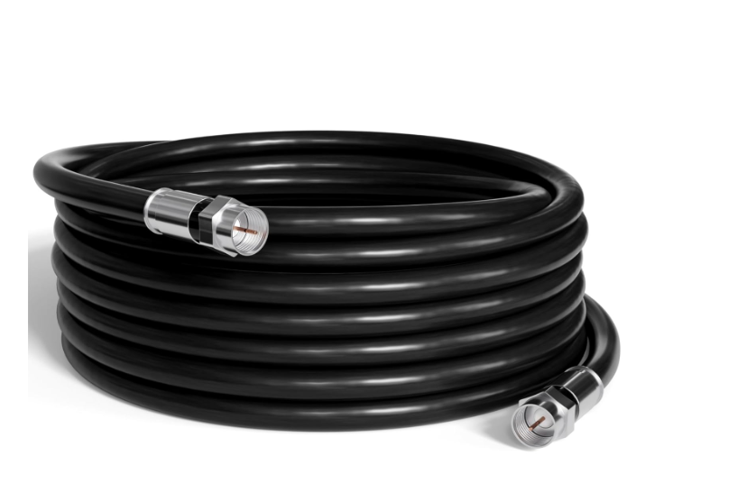 RG6 Coaxial Cable – Dual Shielded Coax Cable for TV, Satellite, HDTV Antenna, Internet, Cable TV (CATV), CCTV & Audio/Video (Price Depends on Length)