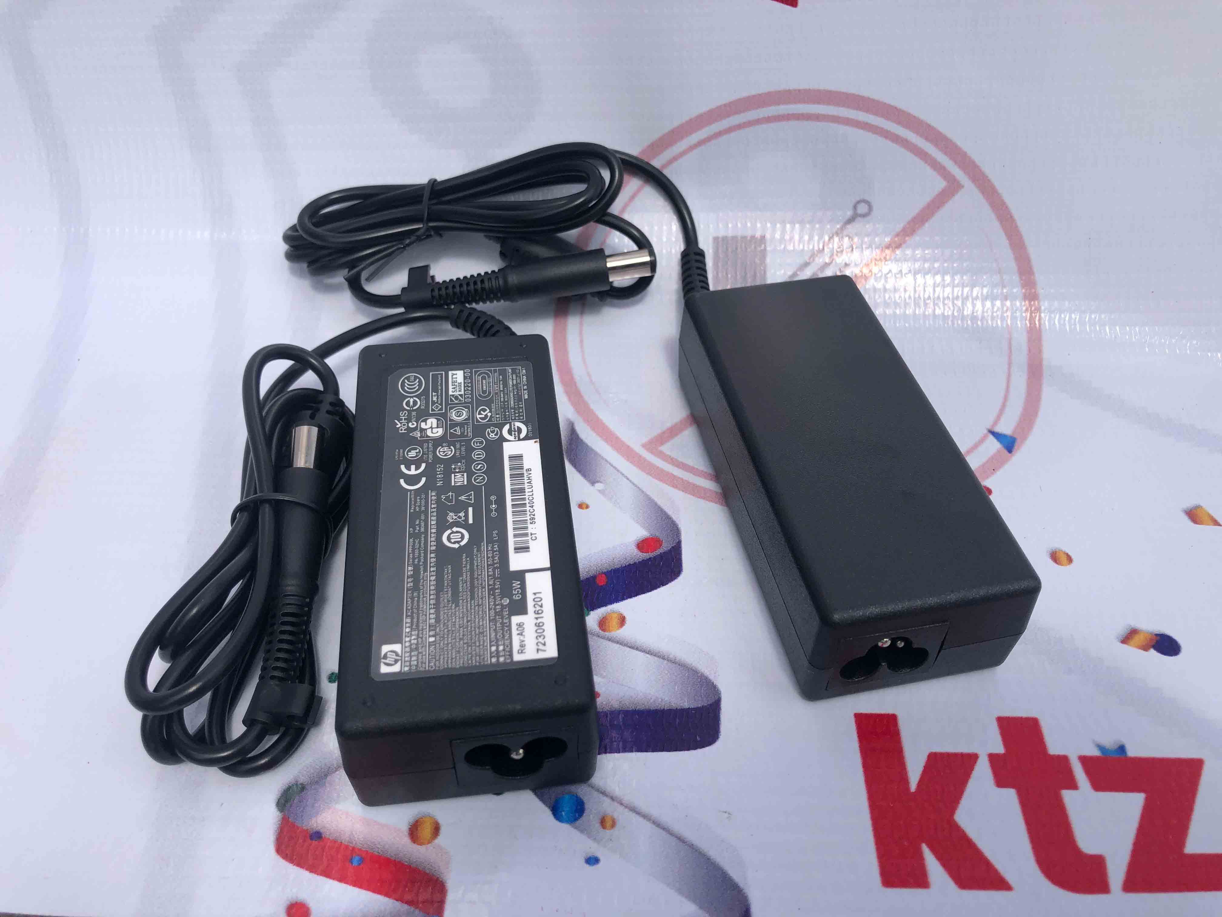 Original HP 200W Laptop Charger – 19.5V 10.3A 7.4×5.0mm Big Pin Power Adapter for HP EliteBook, ZBook & Workstation Laptops