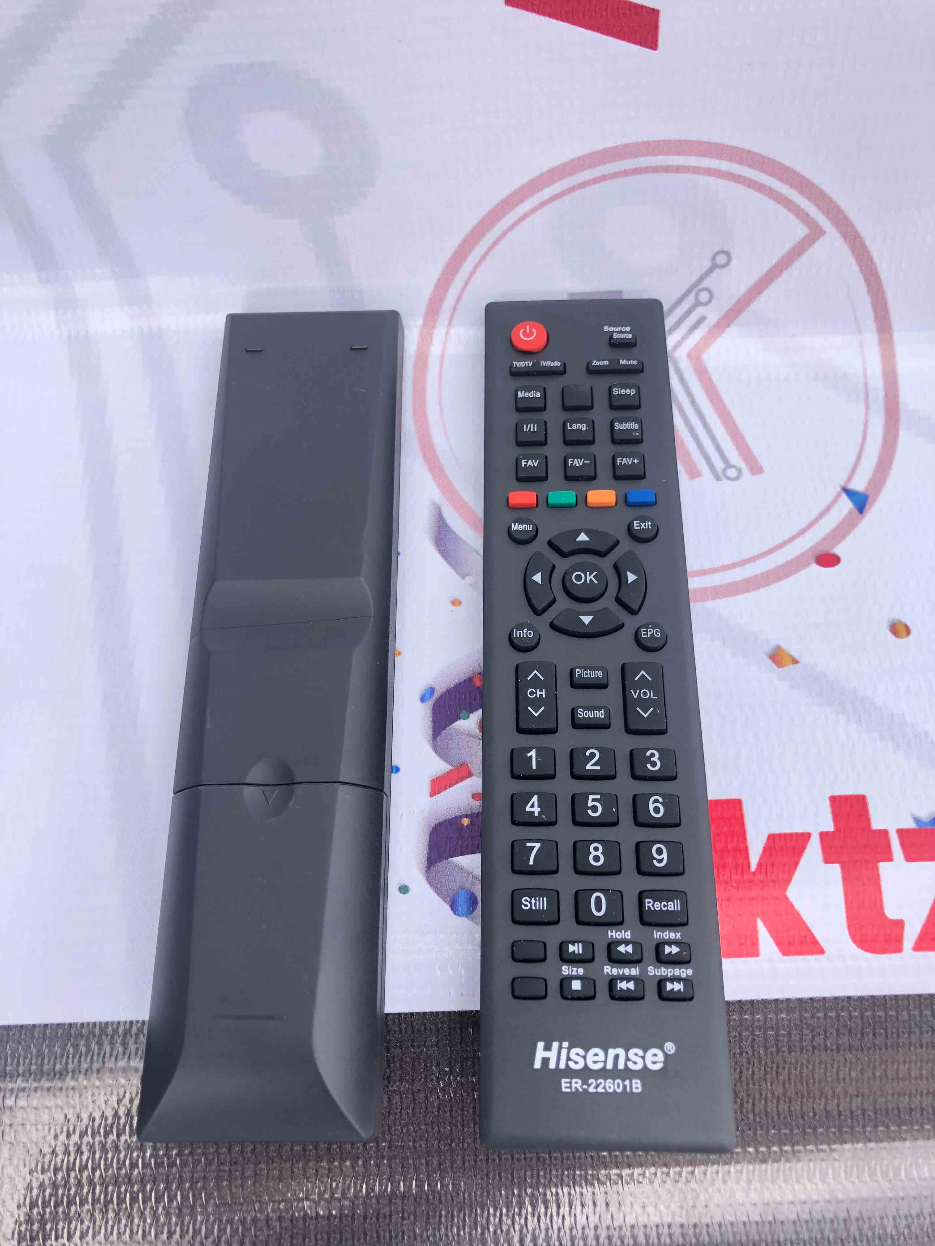 Hisense EN2A27HT TV Remote Control for 30H5D 40H5D 43H5D 43H620D televisions (Renewed)